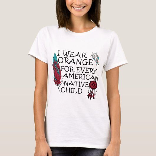 すべての子供の優しさマット優しさオレンジの日 Tシャツ (正面)