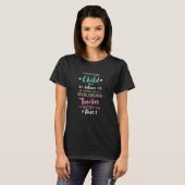 すべての子供の背後には偉大な特別支援教育の教師がいます Tシャツ (正面フル)