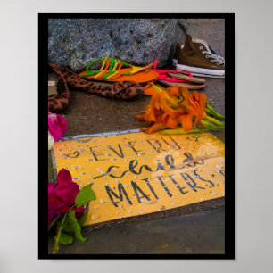 すべての子供のSサインのシール ポスター