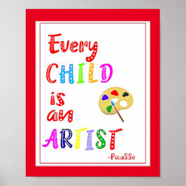 すべての子供はアーティスト、ポスター ポスター