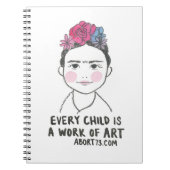 すべての子供は芸術作品/ Abort73.com ノートブック (正面)