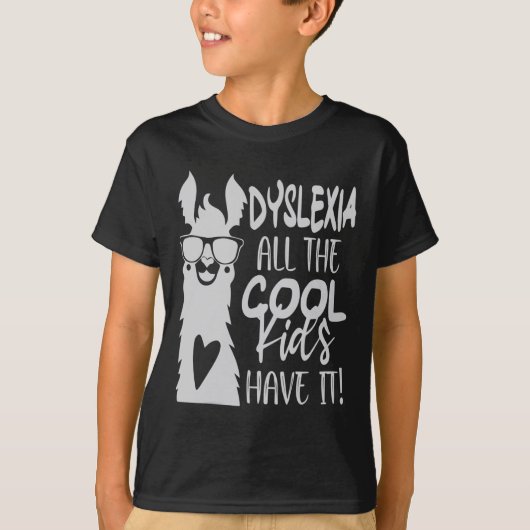 すべての子供クールたちはそれを持っておもしろい認識度ラマ Tシャツ (正面)