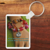 すべての存在を尊重：統一キーチェーン キーホルダー (裏面)