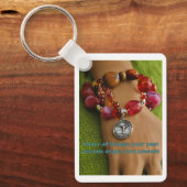 すべての存在を尊重：統一キーチェーン キーホルダー (正面)