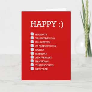 すべての季節のカード(赤い) シーズンカード