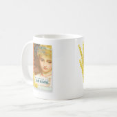 すべての季節2月(月6)のマグの間飾って下さい コーヒーマグカップ (正面左)