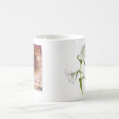 すべての季節3月(月7)のマグの間飾って下さい コーヒーマグカップ (中央)