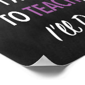 すべての学生に通知する教室先生ポスター ポスター (角)