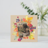 すべての完璧なギフト感謝祭の写真カード シーズンカード (スタンド正面)