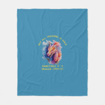 すべての宝ではない金ゴールドドラゴンキュードルブランケット