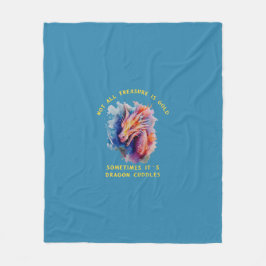 すべての宝ではない金ゴールドドラゴンキュードルブランケット フリースブランケット