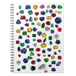 すべての宝石カラフル ノートブック