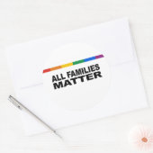 すべての家庭が問題になる ラウンドシール (封筒)