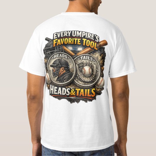 すべての審判員の最も愛するツール Tシャツ (裏面)