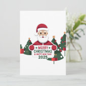 すべての封筒に喜びを:ホリデー2025カード シーズンカード (スタンド正面)