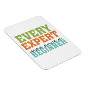 すべての専門家は一度は初心者だった マグネット (右側)