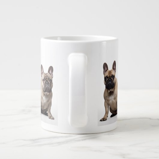 すべての小さなフランス人 ジャンボコーヒーマグカップ (裏面)