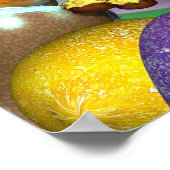 すべての小さな雨滴24x18ポスター ポスター (角)