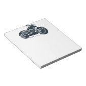 すべての少年は太った青いアメリカのオートバイが大好き ノートパッド (アングル)