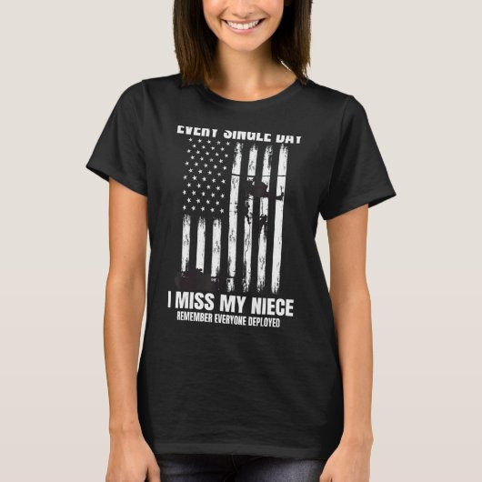 すべての展開済み姪軍隊叔母ユニファイ Tシャツ (正面)