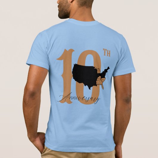 すべての州 Tシャツ (裏面)