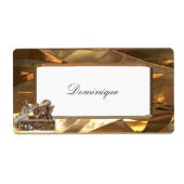 すべての巻き上げカスタマイズ可能 ラベル (正面)