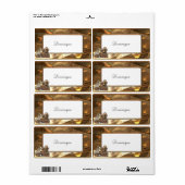 すべての巻き上げカスタマイズ可能 ラベル (フルシート)