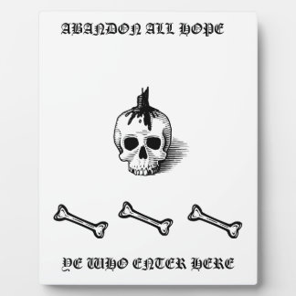 「すべての希望を捨てる」プラーク フォトプラーク