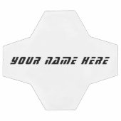 すべての年齢に対応したカスタムネームのサッカーボール サッカーボール (フラット)