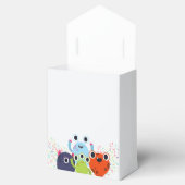 すべての年齢のための小さなモンスターの誕生日パーティー フェイバーボックス (オープン)