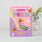 すべての年齢のための2026ハプピープリム祭り 招待状 (スタンド正面)