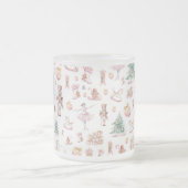 すべての年齢のクリスマスプレゼント| フェスティバル | ナツクラッカー フロストグラスマグカップ (中央)