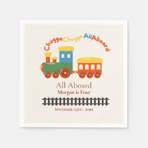 すべての年齢の誕生日トレインカラフルチュガのすべての乗船