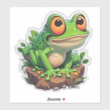 すべての年齢層に対するFrog Stickersで魔法を作成