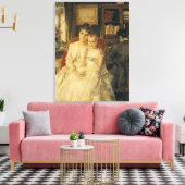 すべての幸福c.1880 キャンバスプリント (インサイチュ (リビング))