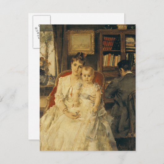 すべての幸福c.1880 ポストカード (正面/裏面)