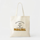 すべての弁護士の後ろに疲れ果てた副業がある トートバッグ (正面)