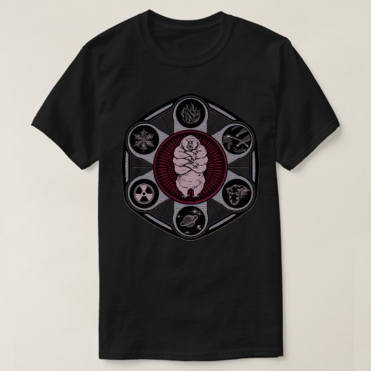 すべての強力なタルディグレード Tシャツ (デザイン正面)