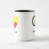 すべての形と色を愛するマグカップ マグカップ (中央)