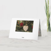 すべての心が準備する、彼のための場所 クリスマス・キャロル カード (裏面)