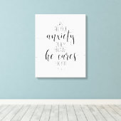 すべての心配を彼に投げ掛ける, 1ペテロ5:7 キャンバスプリント (インサイチュ (ウッドフロア))