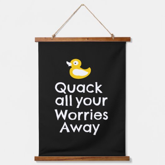 すべての心配を片付け遠くにる 吊り下げ型タペストリー (正面)