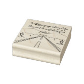 すべての必要に対する神の約束 – 箴言3:6 ラバースタンプ (スタンプ)