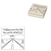 すべての必要に対する神の約束 – 箴言3:6 ラバースタンプ (押印)