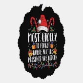 すべての忘れプレゼントがある場所に最も多い オーナメントカード (右)