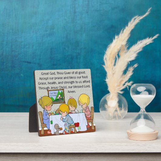 すべての恵みが流れる神をたたえる フォトプラーク (インサイチュ)