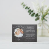 すべての情報を含む日付カードをミニ保存 ロイヤリティカード (スタンド正面)