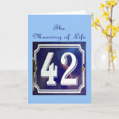 すべての意味。 カード (黄色い花)