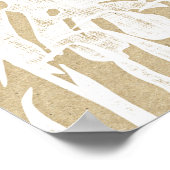 すべての愛の物語が美しい熱帯の葉葉の ポスター (角)