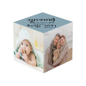 すべての愛の物語は美しいカスタム4写真 フォトキューブ (裏面アングル)